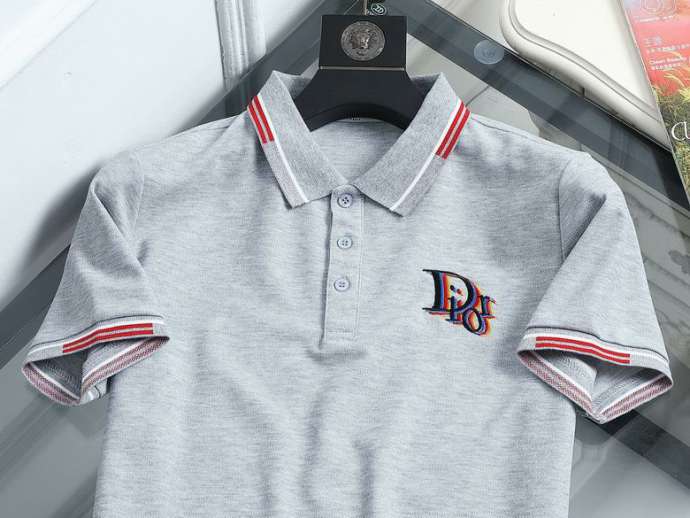 Dior Polo Shirt Short _SKUDiorM-3XL908120056